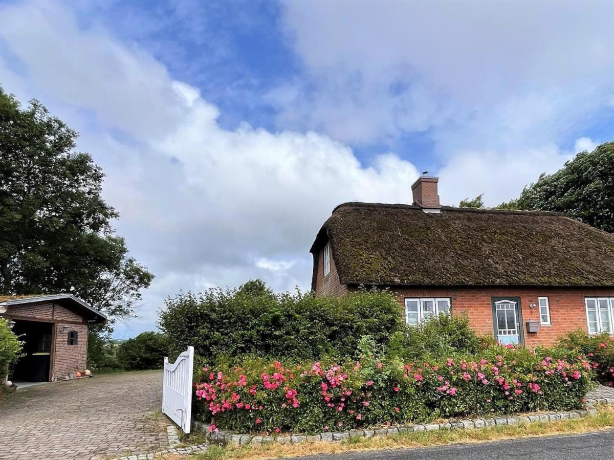 Das Puppenhaus, Reetdach, Sauna, Kamin, Eingezaeunt, Badewanne, Haustiere Willkommen Emmelsbüll-Horsbüll Esterno foto